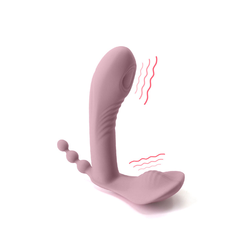 Rəngarəng təhlükəsiz bədən materialı qadınlar və kişilər üçün yüksək keyfiyyətli silikon anal vibrator